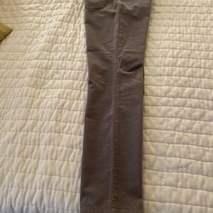 Talbots High Waist Straight Leg Corduroy Pants